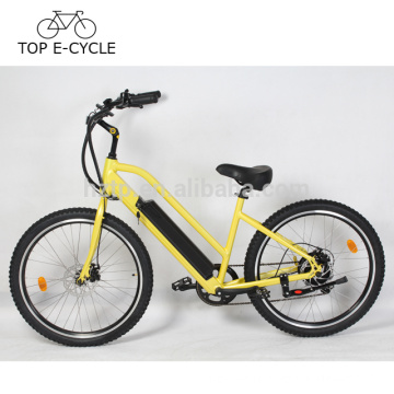 Livelytrip New Design 2017 Electric Bicycle 26 Inch Beach Cruiser Electric Bike